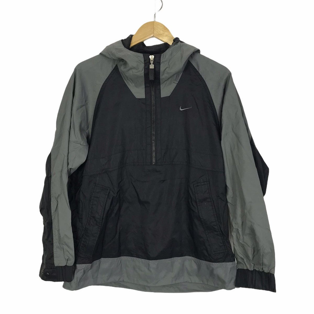 Vintage NIKE Swoosh Logo Outdoor Anorak Jacket Hoodie Windbreaker Running Hiking