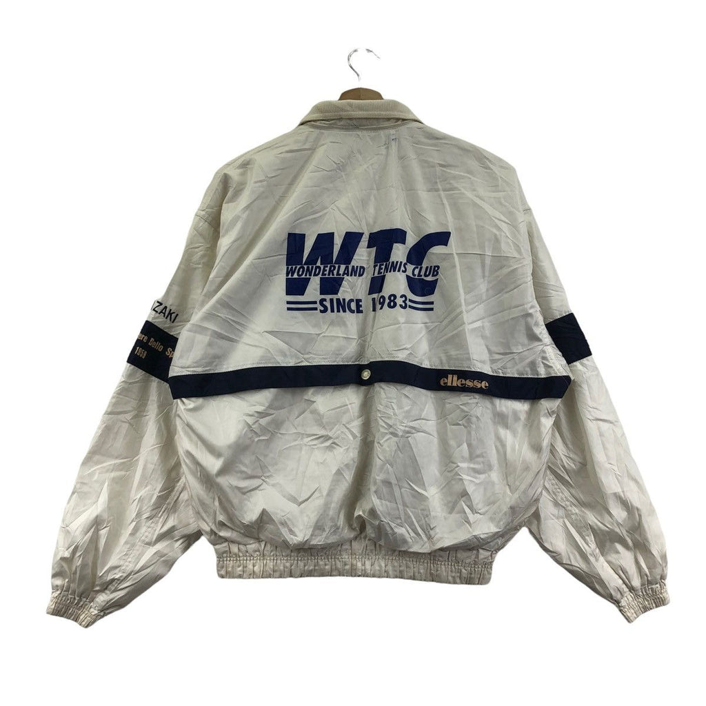 Vintage 90’ WONDERLAND TENNIS CLUB x ELLESSE Jacket Windbreaker Jaspo Sweater