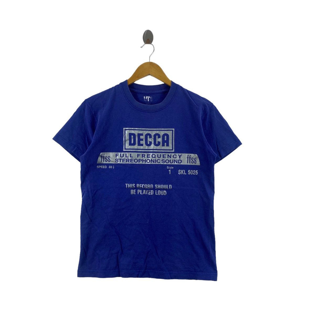UNIQLO x DECCA RECORD Stereophonic Promo Tee Shirt Top Album Sound