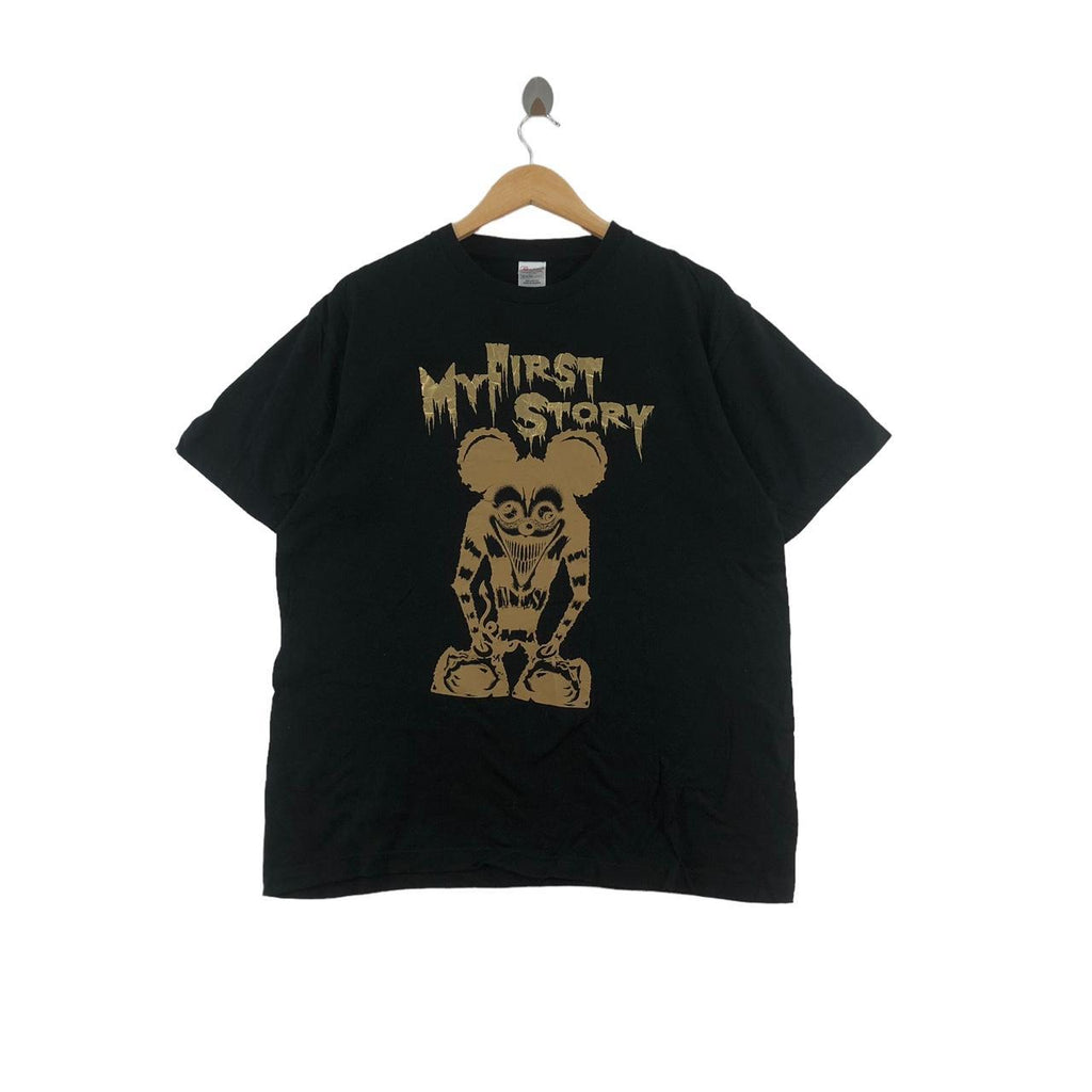 MY FIRST STORY Japan Band Shibuya Punk Mickey Tee Shirt Art Illustration