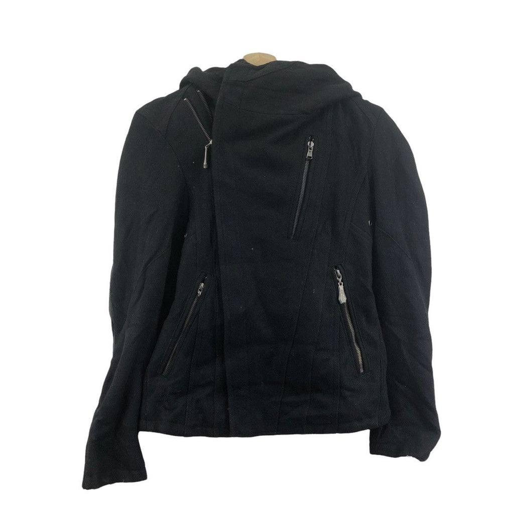 JACKROSE JAPAN Luv Maison Motorcycle Asymmetry Zipper Jacket Perfecto Technical Windbreaker