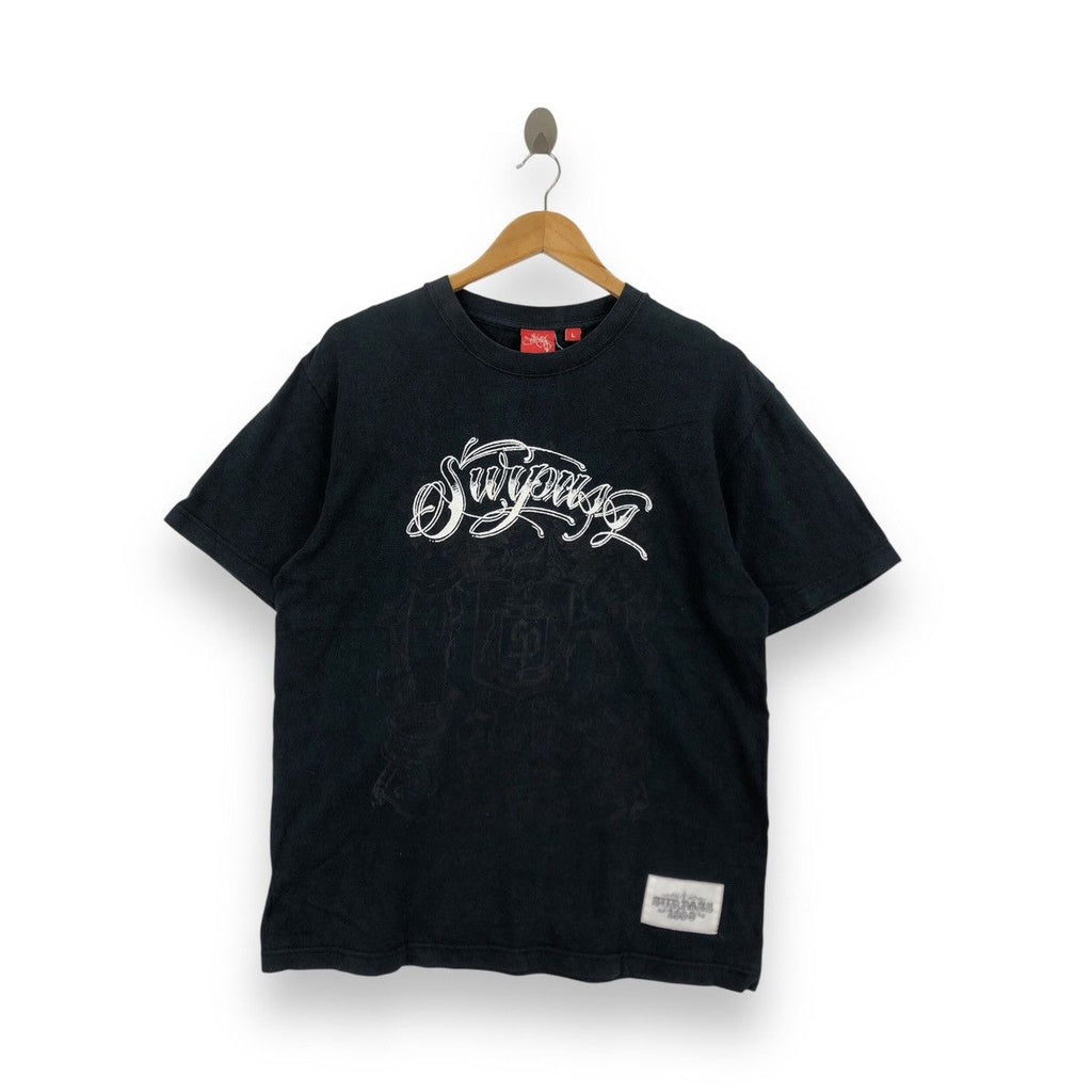 MAD HECTIC SURPASS Graffiti 10th Anniversary Tee Shirt Top Street Art Rebel