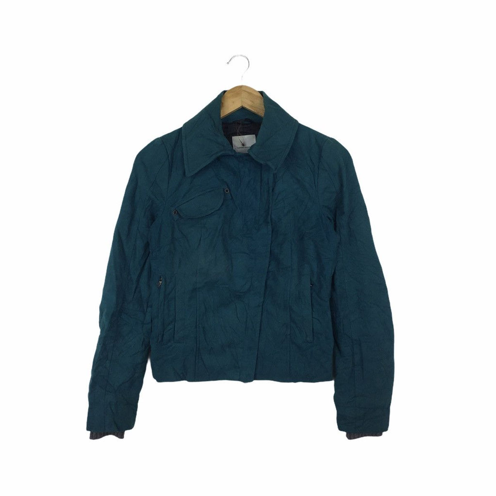 Vintage COSTUME NATIONAL Made In ITALY Asymmetry Jacket Coat Rocker Motorcycle