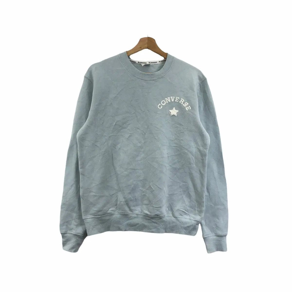CONVERSE JACK PURCELL Embossed Logo Sweatshirt Sweater Pullover