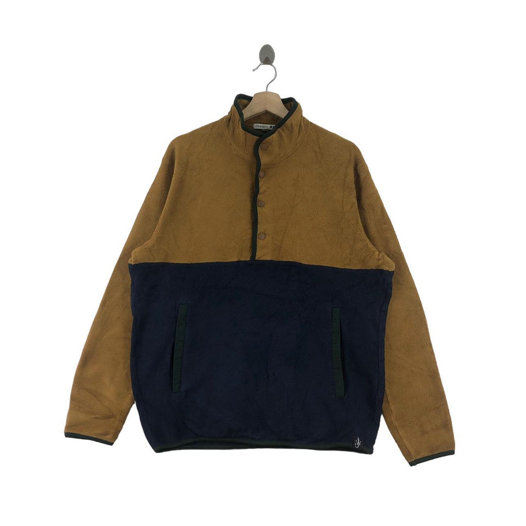 JW ANDERSON x UNIQLO JAPAN Snap Button Fleece Jacket Outdoor Camping Hiking