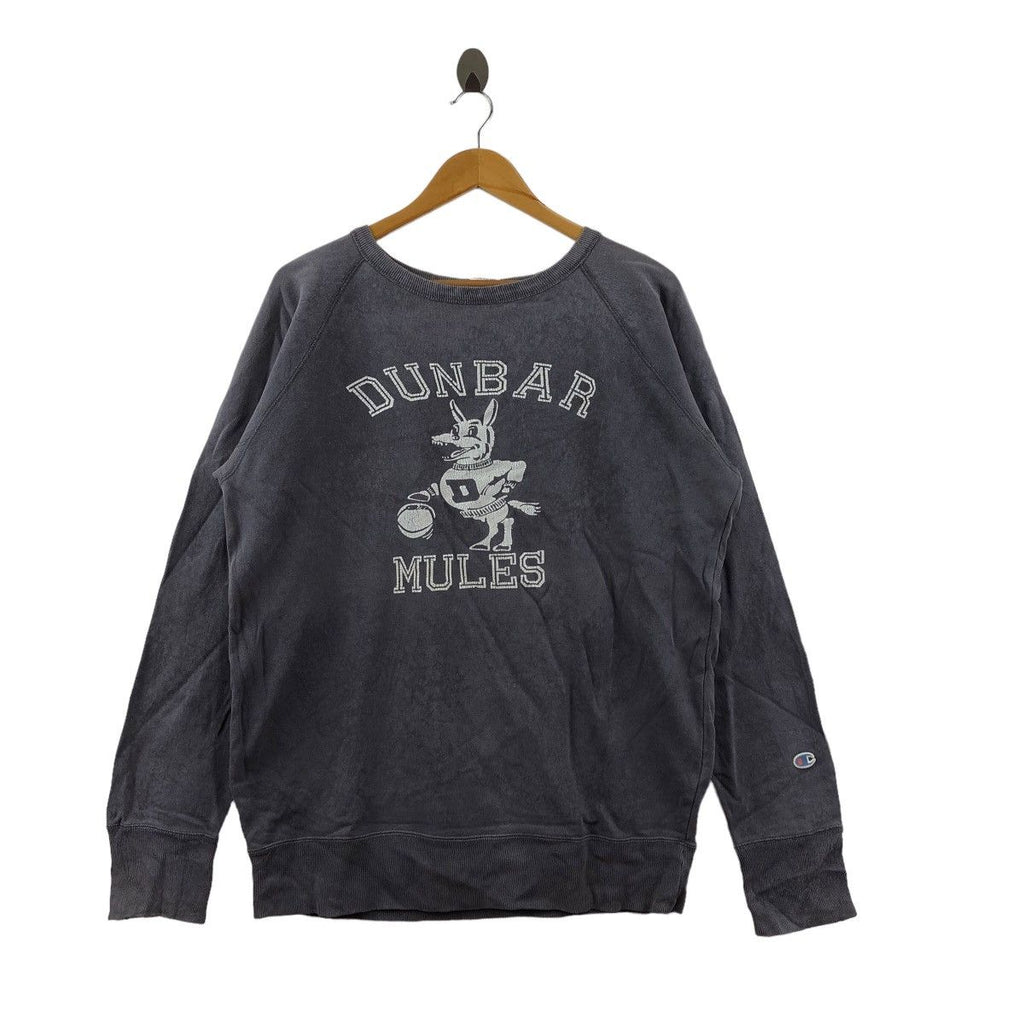 Vintage CHAMPION DUNBAR MULES Basketball Sweatshirt Sweater Pullover Jumper