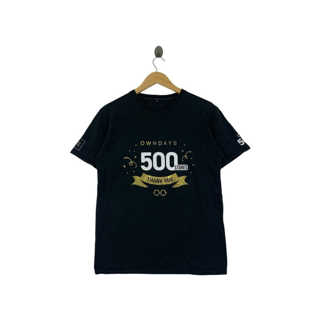 OWNDAYS EYEWEAR GLASSES Optical 500 Stores Japan Tee Shirt Top Celebrations Tokyo
