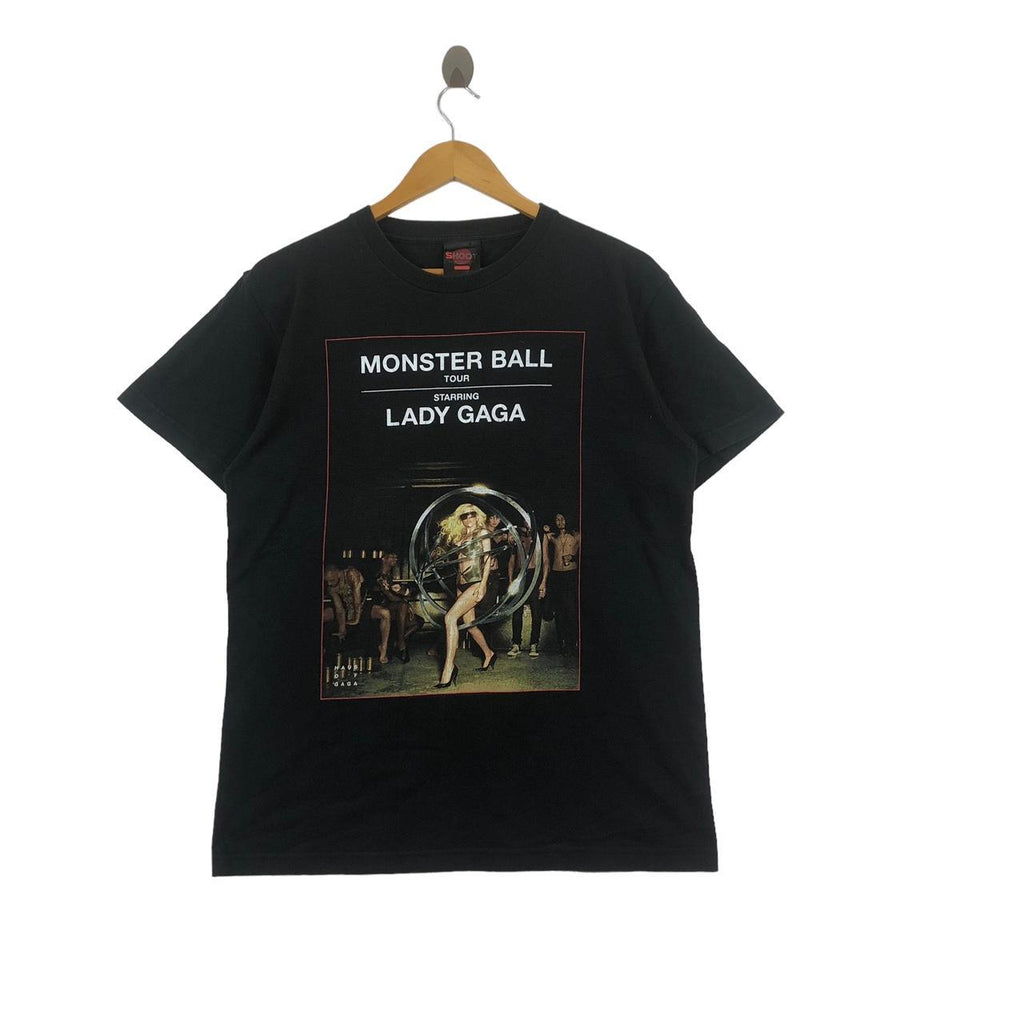 LADY GAGA 2010 The Monster Ball Tour Pop Electro Opera Tee Shirt Live Concert
