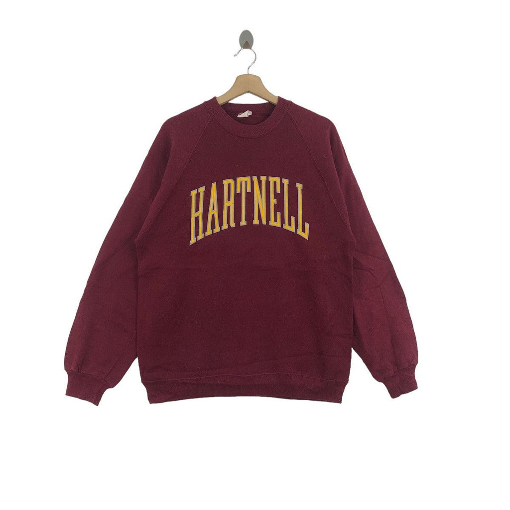Vintage 90’ HARTNELL COLLEGE Community Sweatshirt University Pullover Jumper Sweater