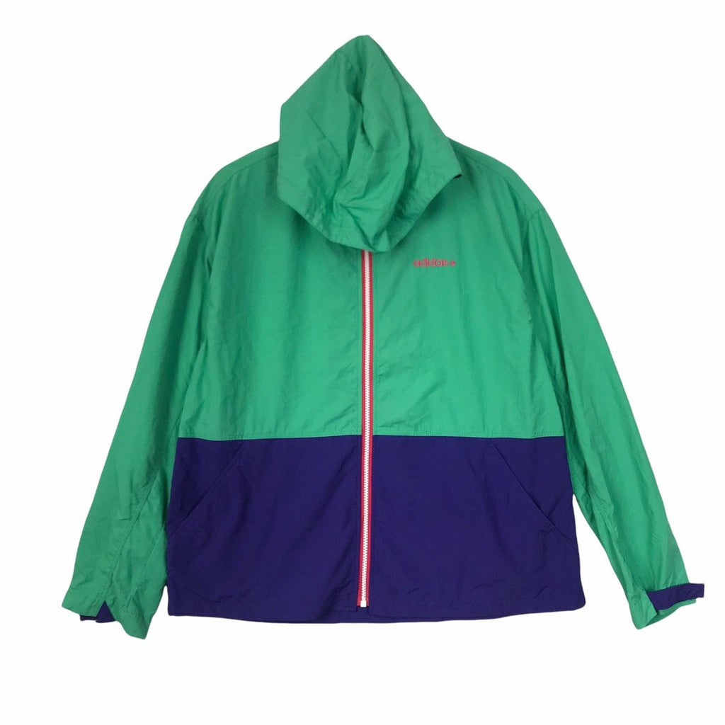 ADIDAS NEO Collection 3 Stripes Windbreaker Hoodie Zipper Jacket Originals