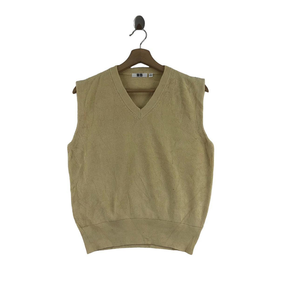 EMAIRE x UNIQLO COLLECTION V Neck Knitwear Tank Top Sweatshirt Sweater Pullover Jumper