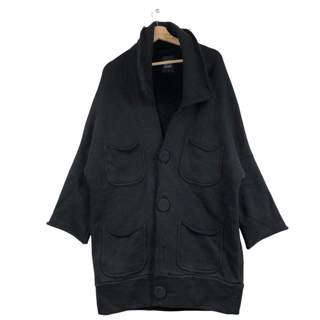 Vintage YOHJI YAMAMOTO Limi Feu Collection Trench Coat Parka Jacket Cape Design Studio