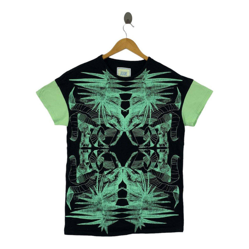 UNBOUNDED AWE Ku Wonjung Avant Garde Tee Shirt Top Bird Of Paradise