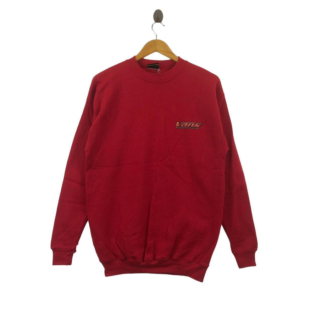 Vintage 90’ VANS OFF THE WALL Snowboard Skate Sweatshirt Sweater Pullover Jumper
