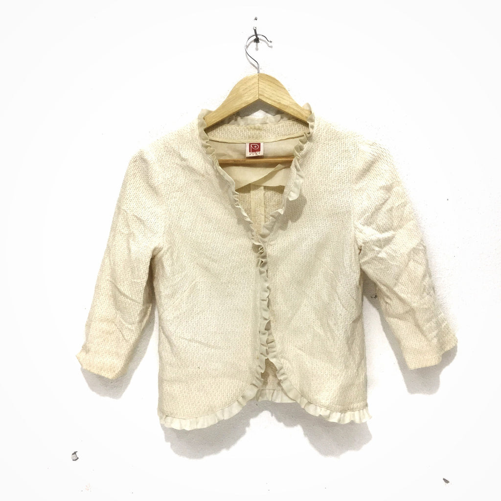 Vintage JOSEPH PECK Cardigan Blouse Jacket Coat Sweater Paris