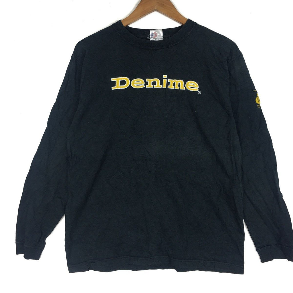 Vtg DENIME JAPANESE DENIM OSAKA 5 Sweatshirt Pullover