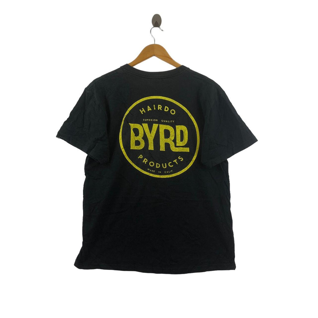 Vintage BYRD HAIRDO PRODUCTS Promo Ads Tee Shirt Top