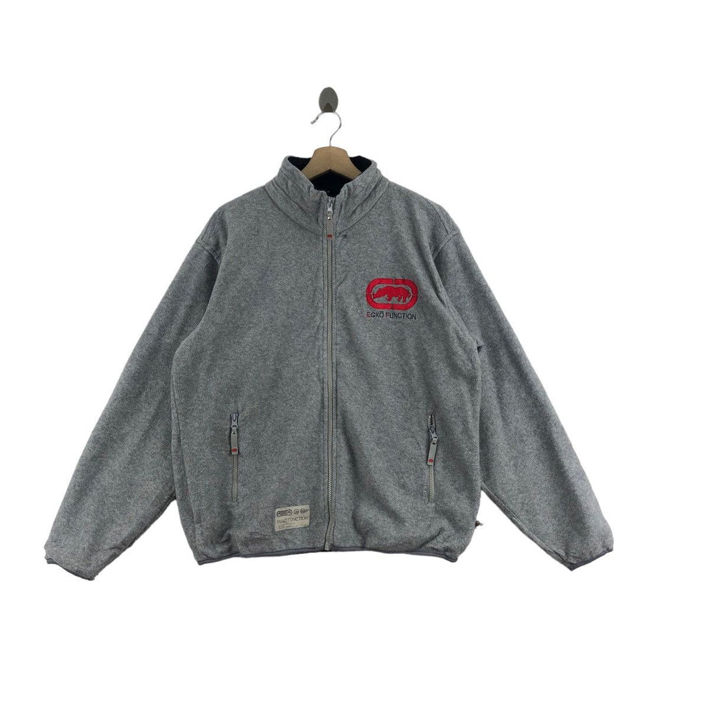 ECKO UNLIMITED FUNCTION Collection Skate Fleece Jacket Graffiti Outdoor Windbreaker