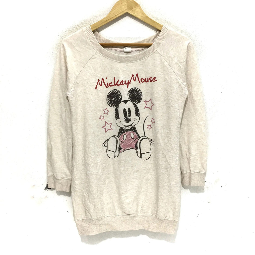 DISNEY MICKEY MOUSE Cartoon Sweatshirt Blouse Pullover Jumper Sweater
