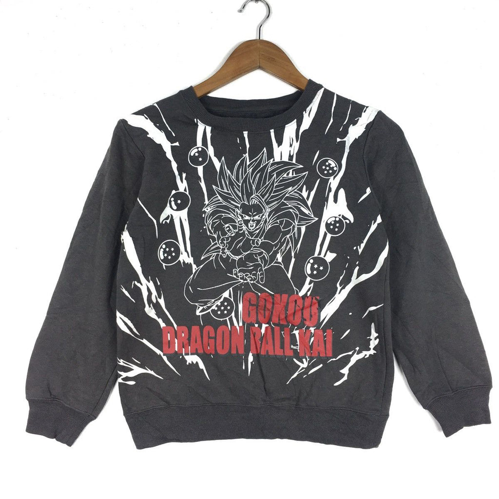 Vintage 90s GOKOU DRAGON BALL Sweatshirt Cartoon Animation Pullover