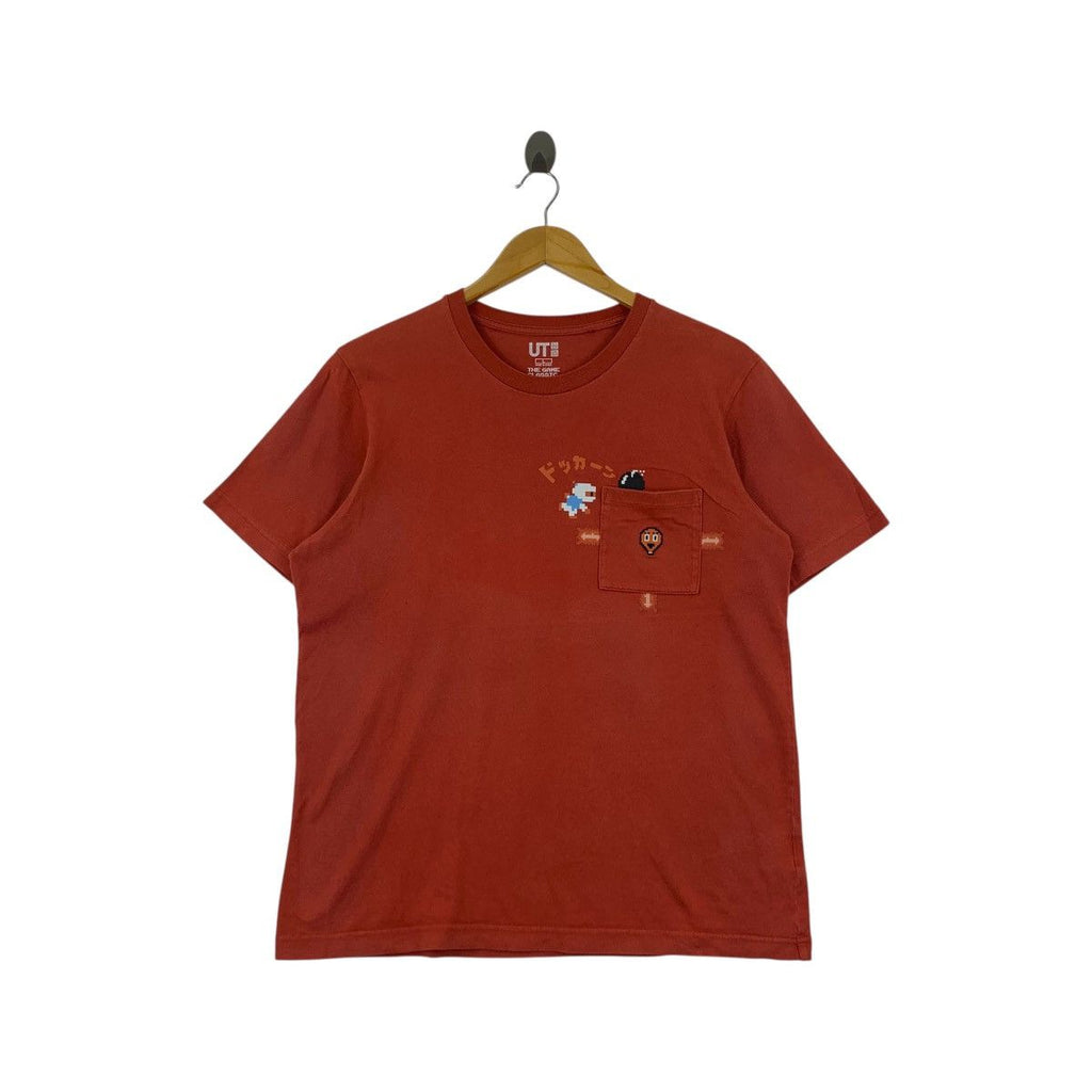 UNIQLO x KONAMI GAME Classic Pixels Bomberman Tee Shirt Top Video Console