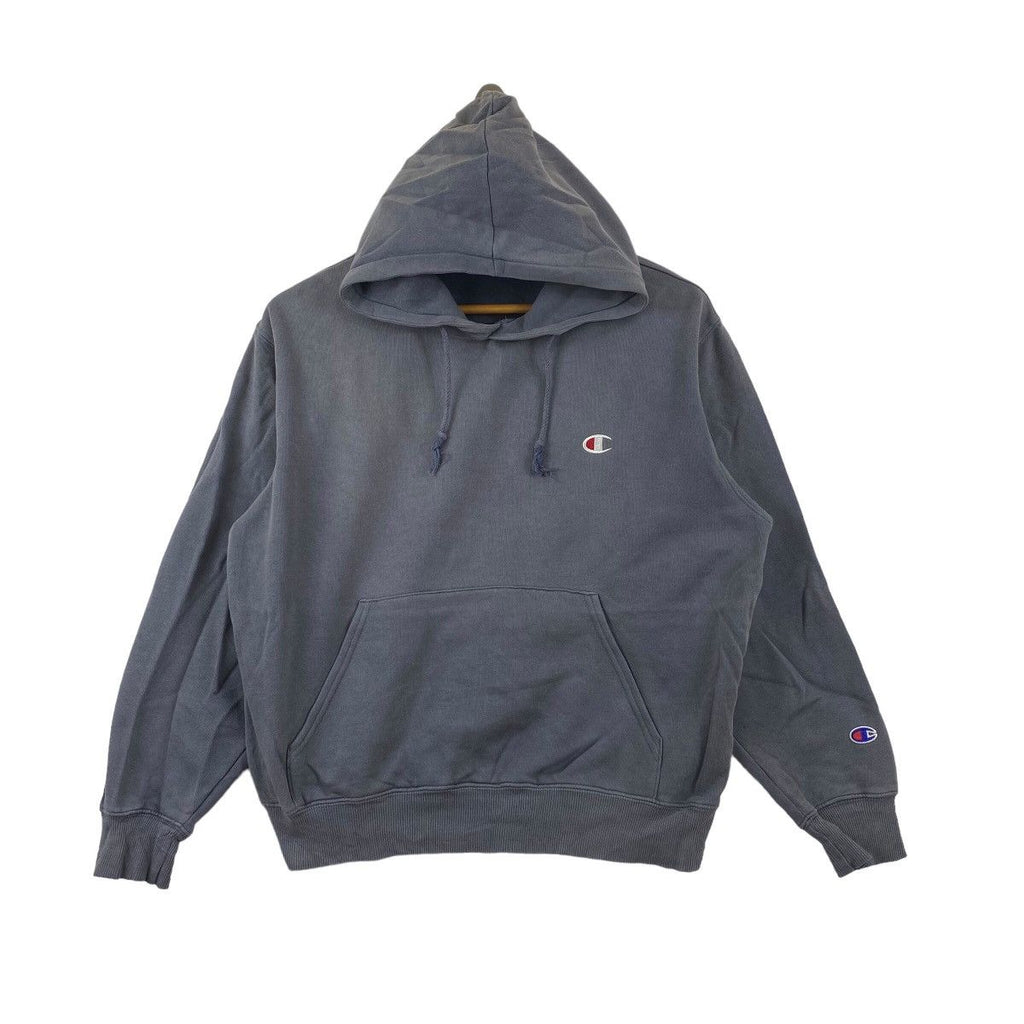 Vintage 90’ CHAMPION USA Natural Sun Faded Pullover Hoodie Sweatshirt Sweater Jumper