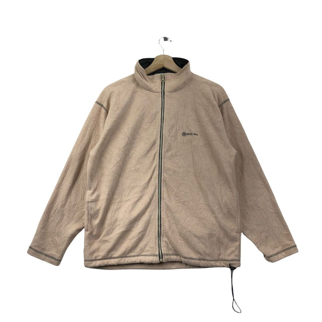 Vintage KANSAI YAMAMOTO JAPAN Body Max Fleece Sherpa Jacket Zipper Sweater