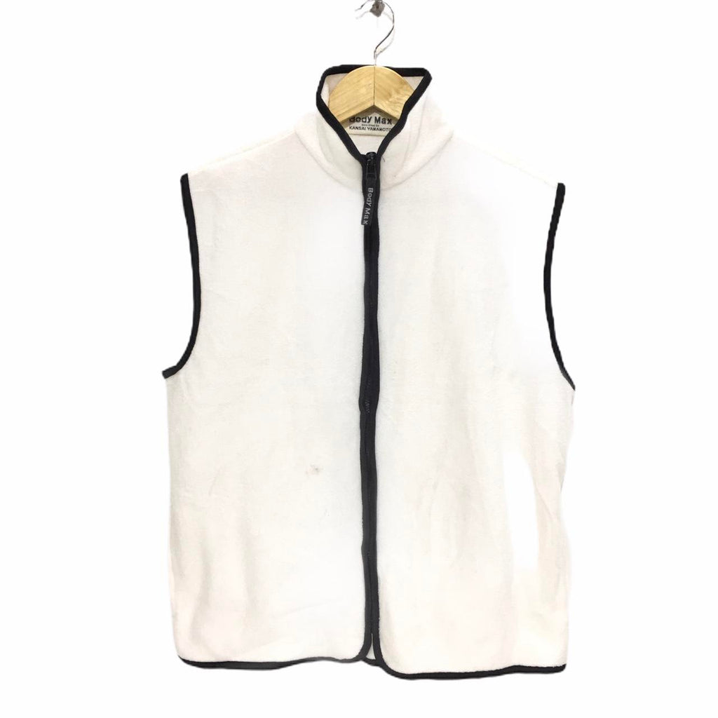Vintage KANSAI YAMAMOTO Body Max White Sleeveless TankTop Knitwear Sweatshirt Sweaters