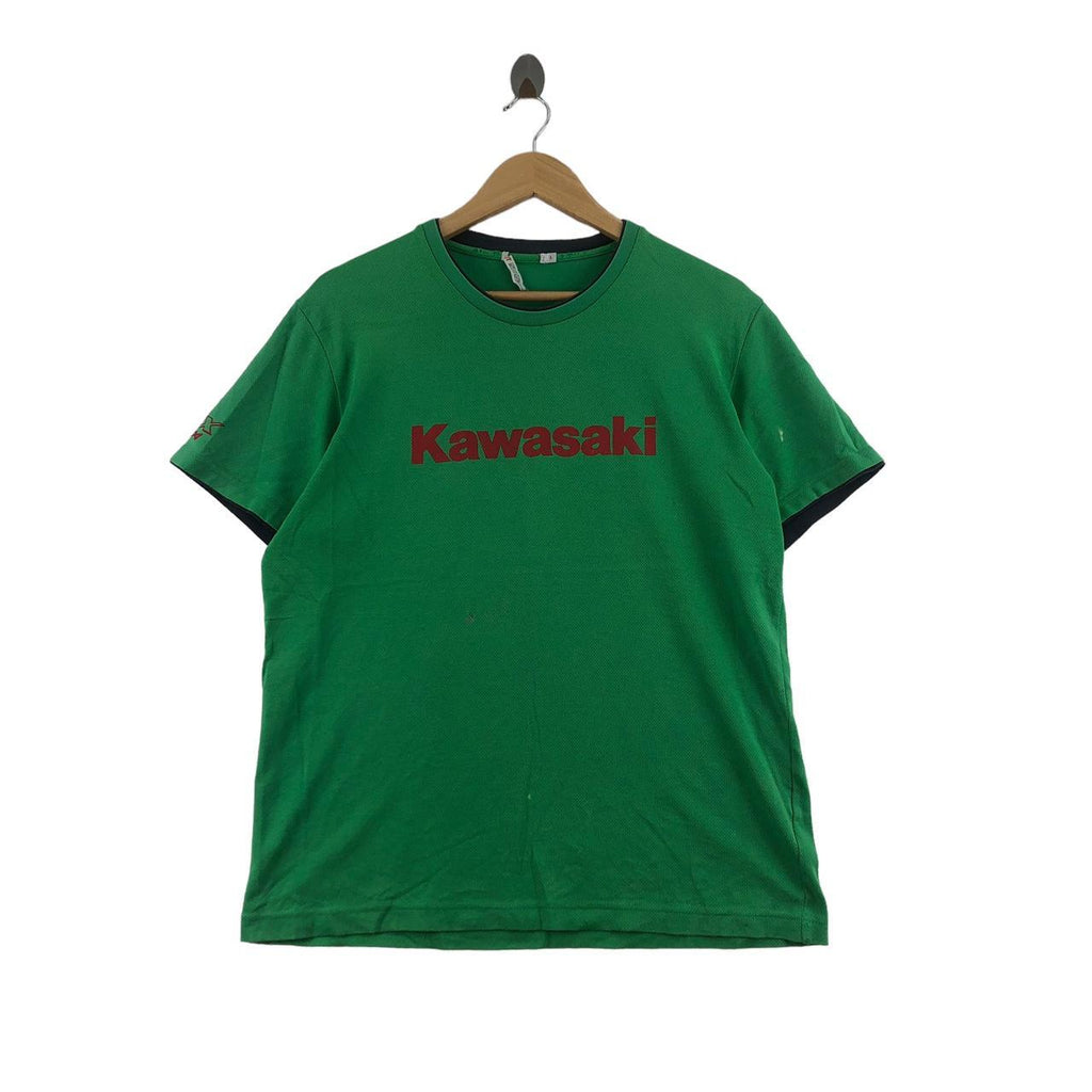 KAWASAKI ZRX 1200 x UNIQLO Bonnoh Illustration Tee Shirt Top Motorcycle Biker