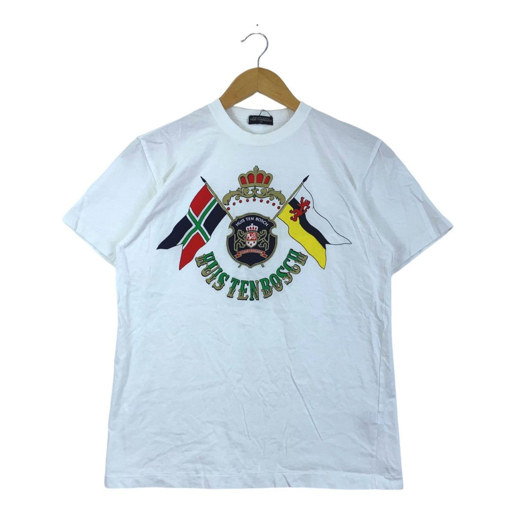 Vintage 80’ HUIS TEN BOSCH Theme Park Tee Shirt Top Cultural City