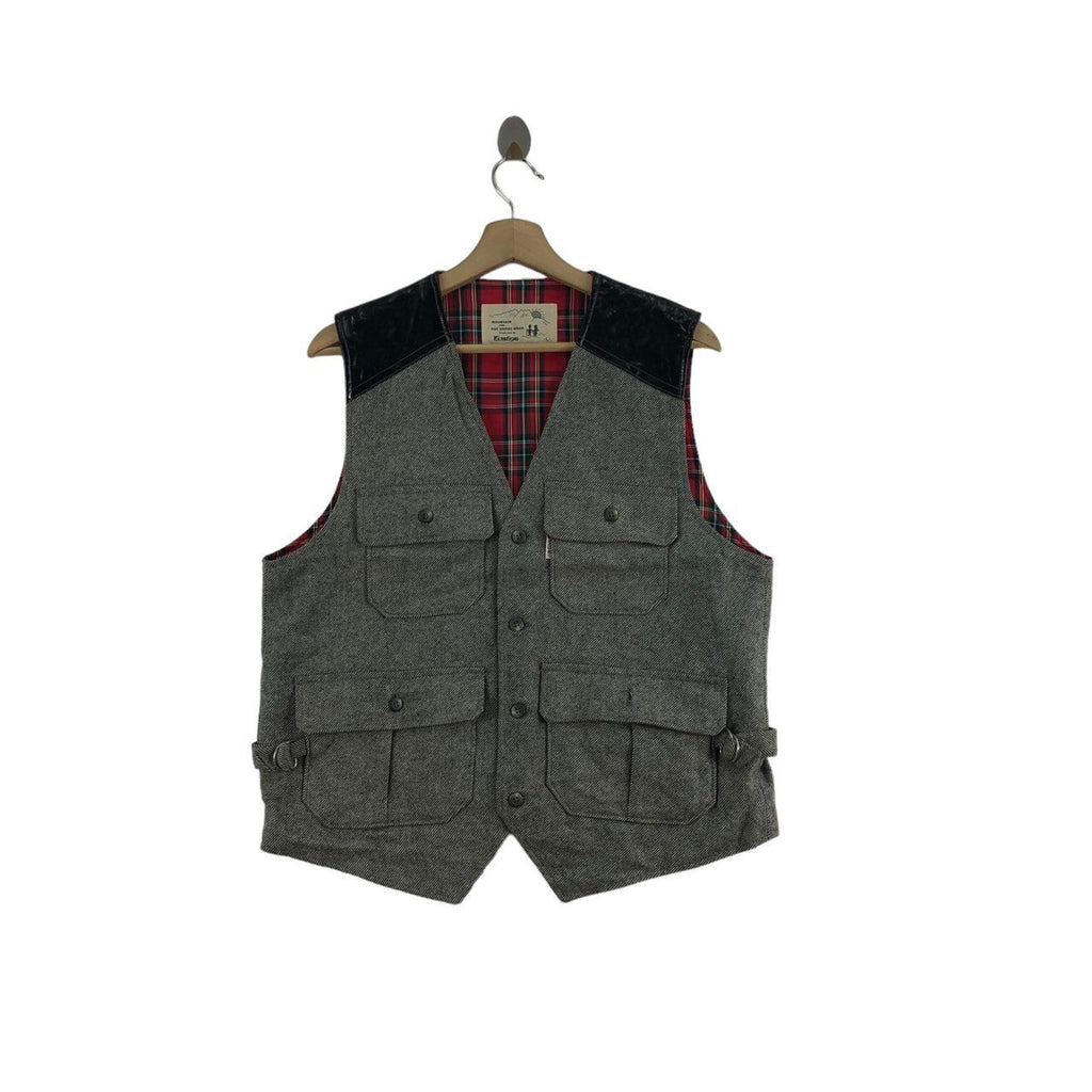 Vintage MUSSHU JAPAN Mountain Outdoor Wear Vest Jacket