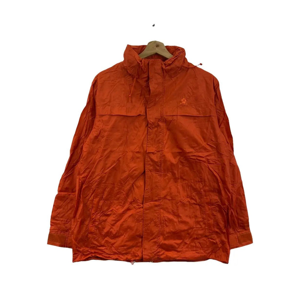 Vintage PIKO HAWAIIAN LONGBOARD Surfing Orange Jacket Windbreaker Sweater Beach
