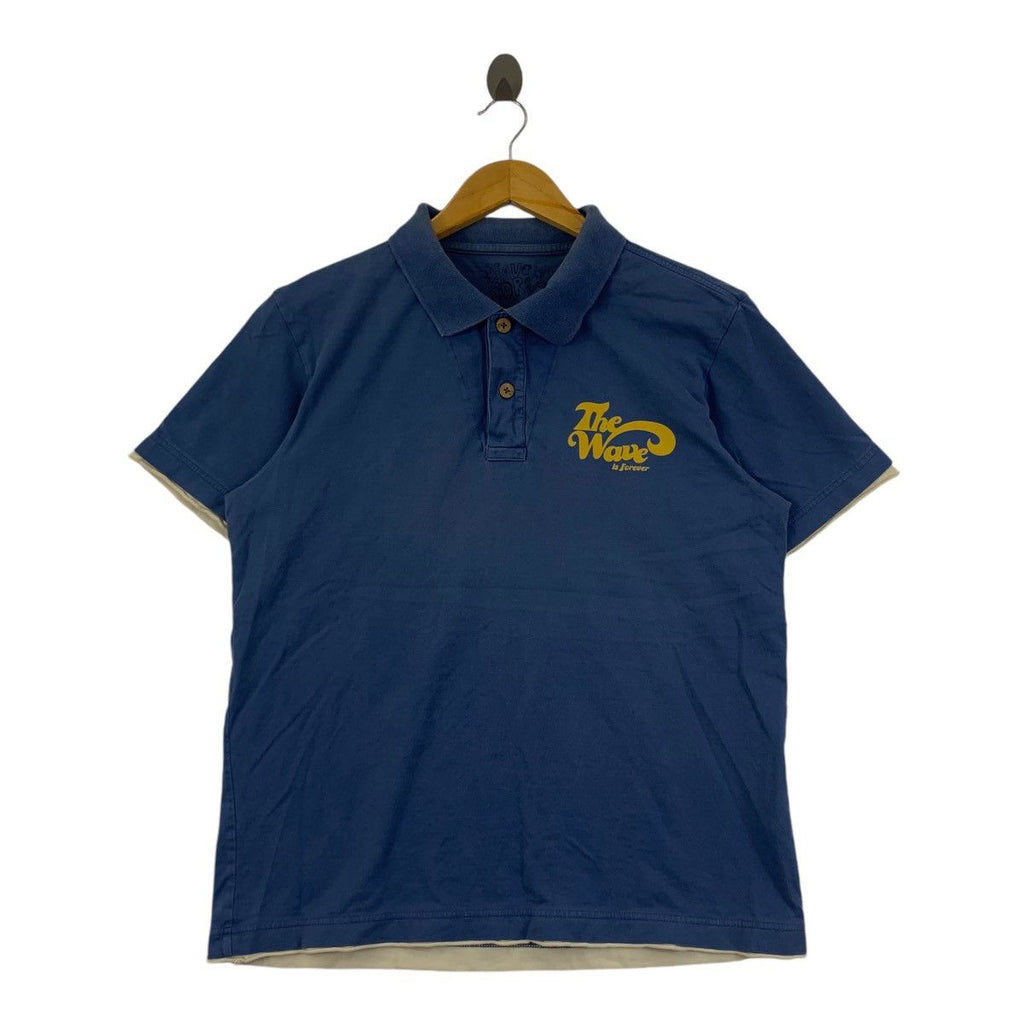 UNIQLO x THE WAVE FOREVER Sun Faded Polo Tee Shirt Top Surf Beach