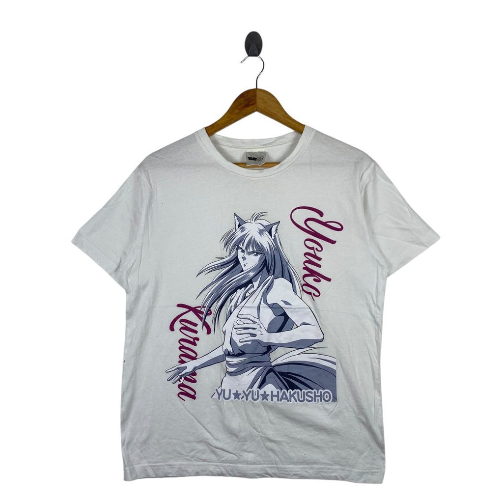 YUYU HAKUSHO KURAMA Manga Anime Fox Demon Tee Shirt Top Yoshihiro Togashi