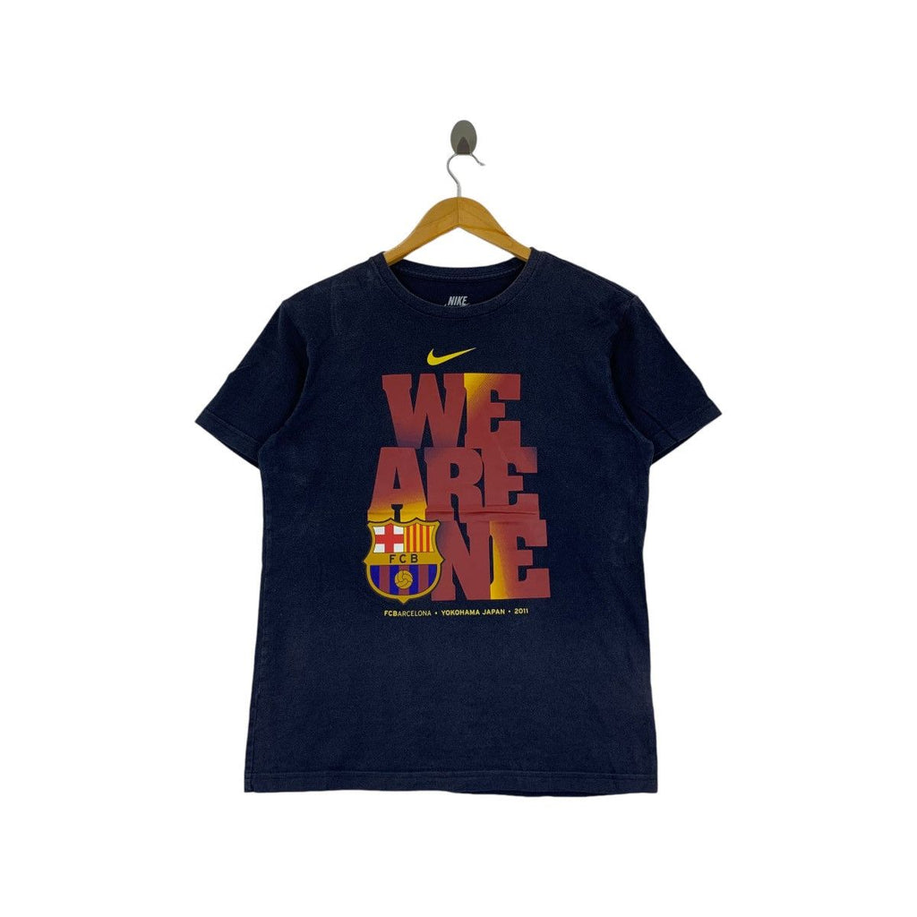 NIKE x BARCELONA x YOKOHAMA Tour Tee Shirt Top Football Soccer