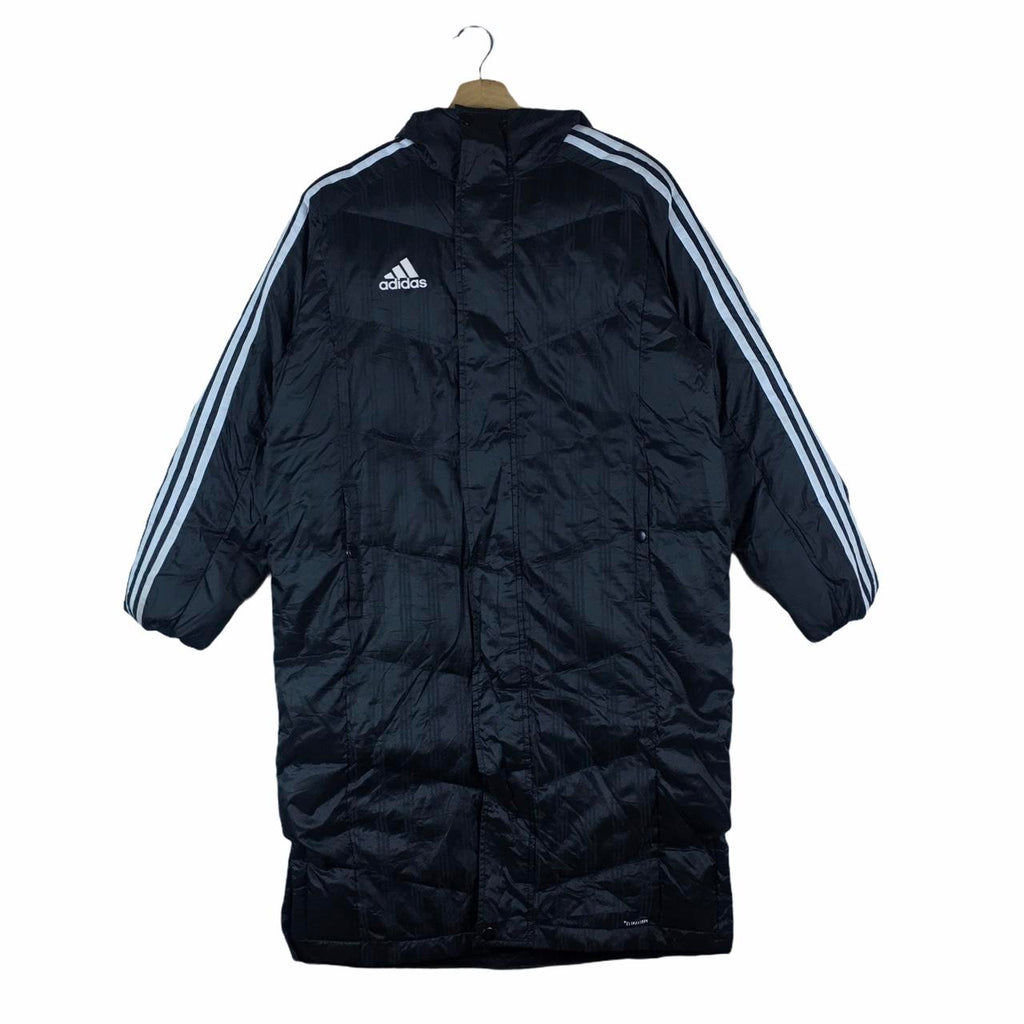Vtg 90’ ADIDAS ORIGINAL Coach Parka Trench Coat Sweater Windbreaker