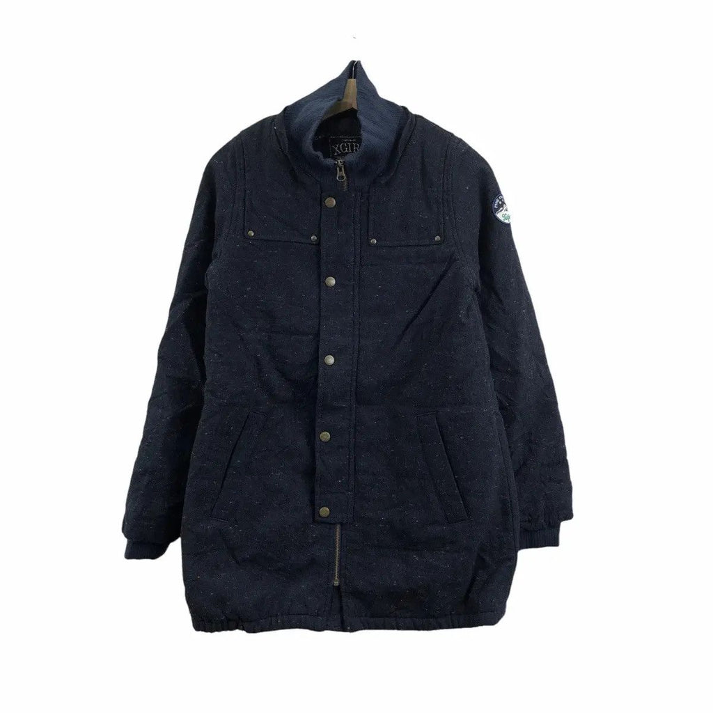 Vintage X-LARGE CLOTHING X-GIRL Japan Winter Ski Hiking Parka Jacket Trench Coat