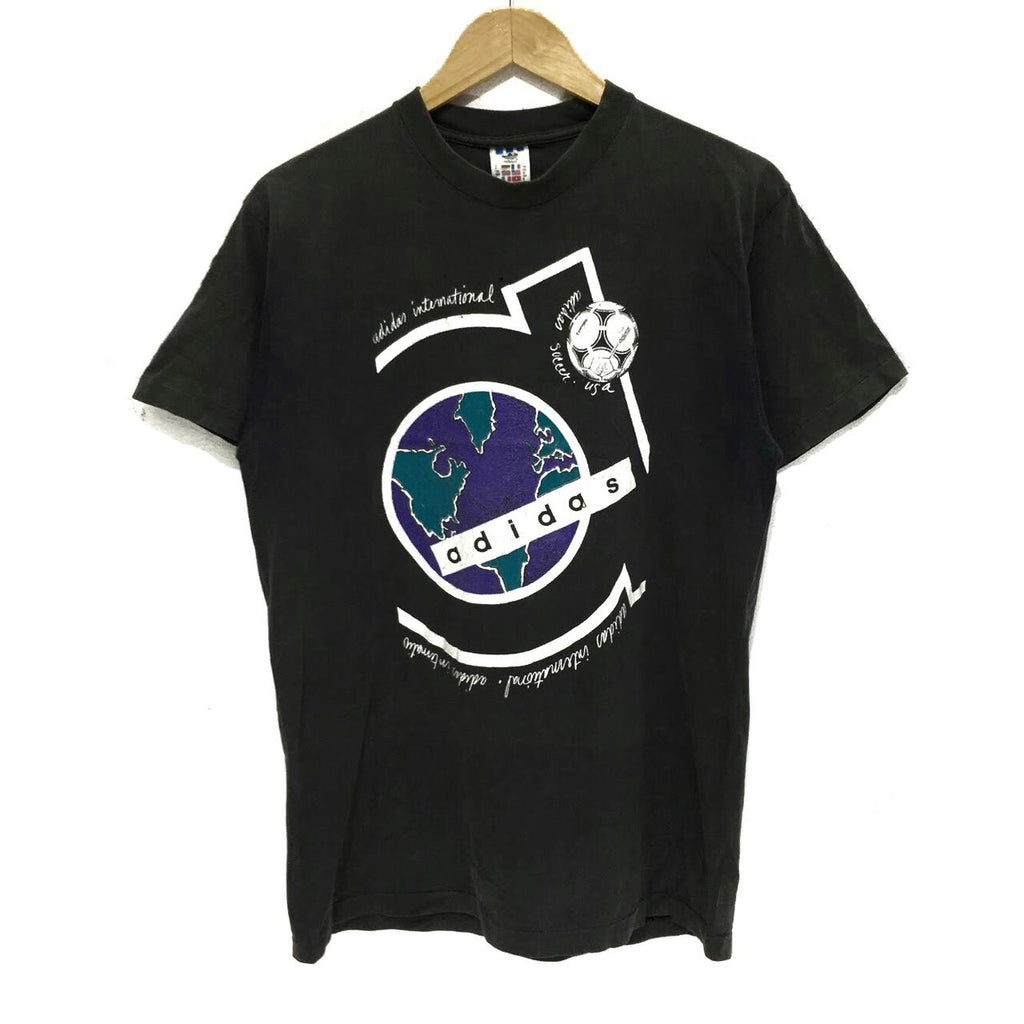 Vintage ADIDAS World Cup 1978 USA Tee Shirt International Soccer Euro Football Copa