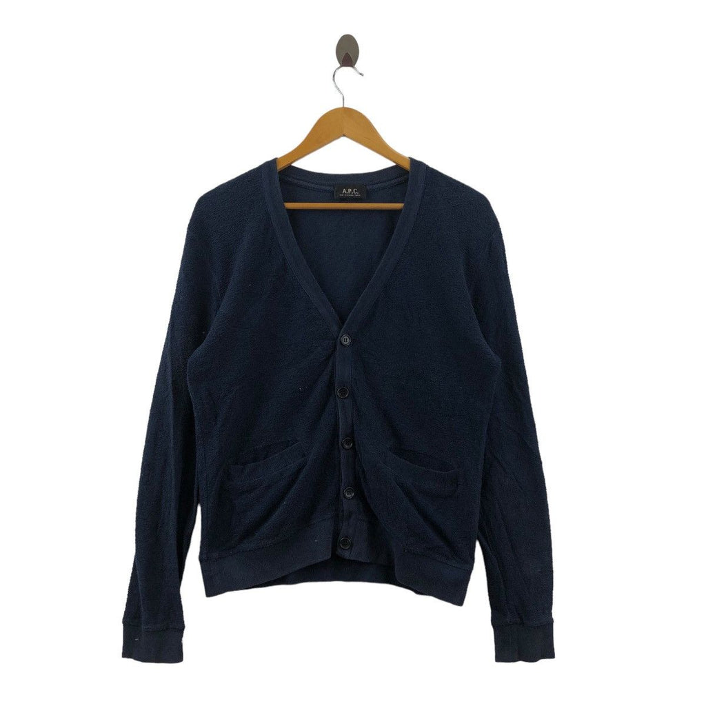 Vintage A.P.C APC RUE MADAME PARIS Cardigan Shirt Made In Japan Button Up