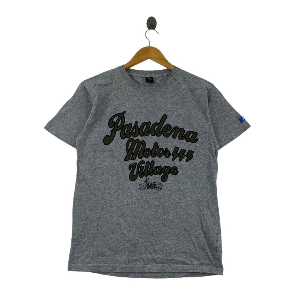 PASADENA MOTOR VILLAGE Chopper Rider Tee Shirt Top Motorcycle Biker