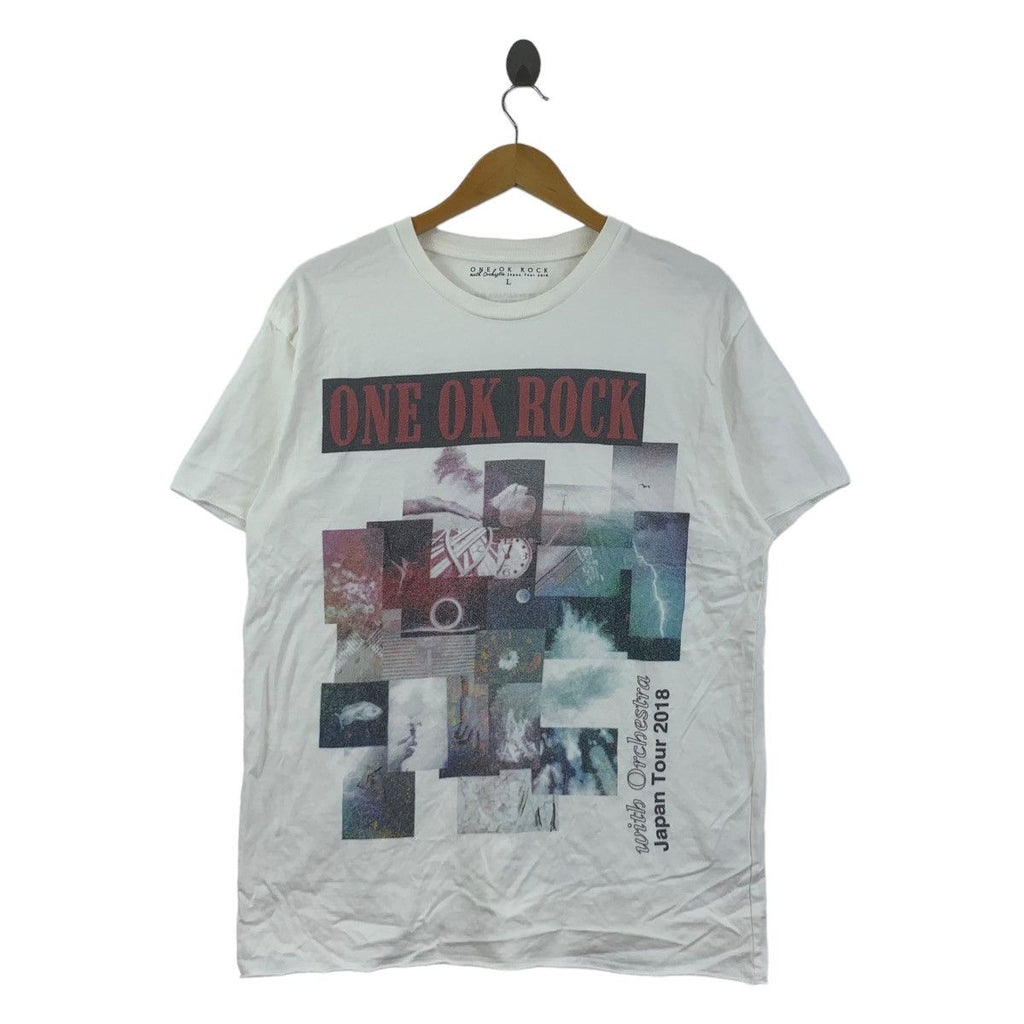 ONE OK ROCK Japan Rock Band 2018 Tour Tee Shirt Top Orchestra Idol