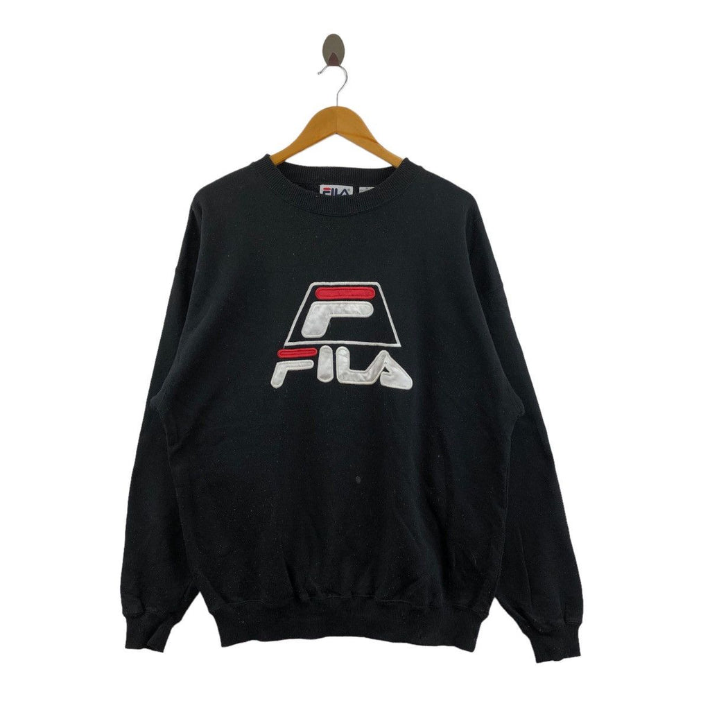 Vintage 90’ FILA x GRANT HILL NBA Basketball Legend Sweatshirt Sweater Pullover