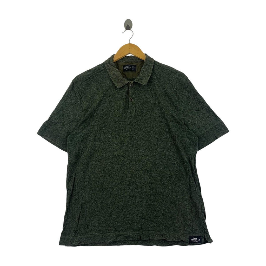 DAVID BECKHAM x H&amp;M Special Collection Polo Tee Shirt Top Minimalist Design