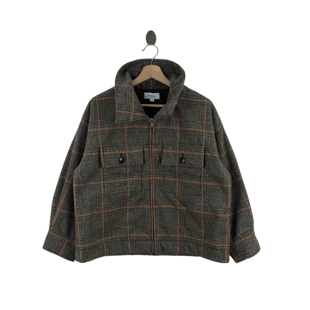 COLONY 2138 JAPAN Designer Houndstooth Collection Coat Jacket Windbreaker