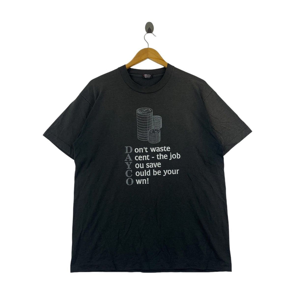 Vintage 80’ DAYCO PRODUCTS AUTOMOTIVE Promo Tee Shirt Top Industrial