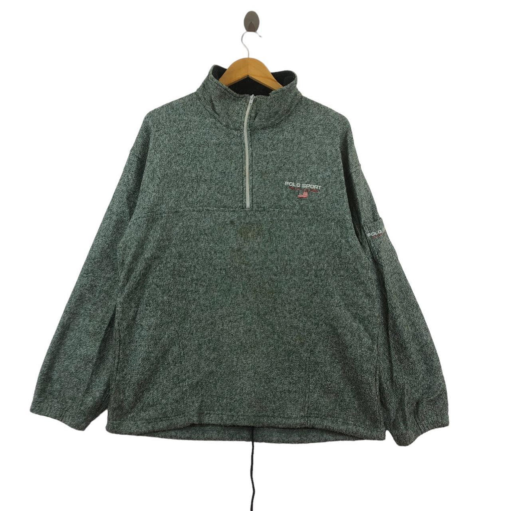 Vintage POLO SPORT RALPH LAUREN Half Zipper Sweatshirt Sweater Pullover Jumper