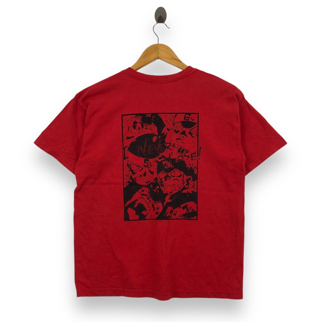 Vintage ANIME YOSHIDA NEVER DIE Demon Hunter Tee Shirt Top Manga Kodansha