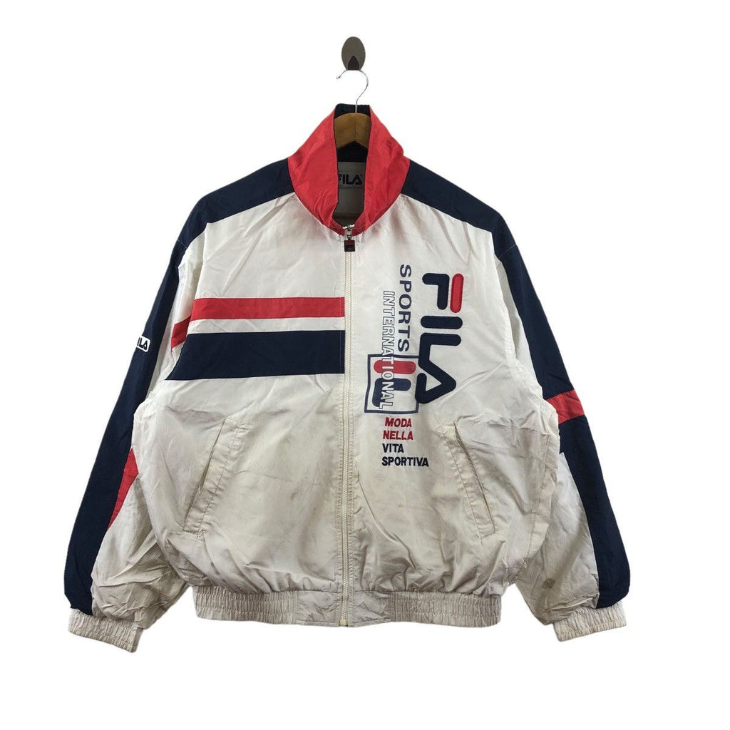 Vintage 90’ FILA MODA NELLA ITALIA Sports Windbreaker Jacket Outdoor BJ