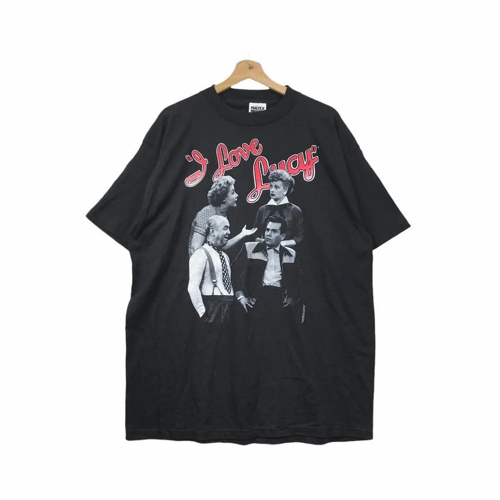 Vintage 1993 I LOVE LUCY Sitcom Series Movie Film Tee Shirt Made In USA Single Stitches