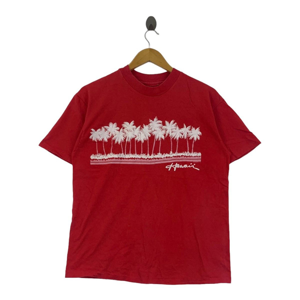 Vintage 80’ HAWAII SUNSTROKES ART Tee Shirt Top Beach Summer Vacation